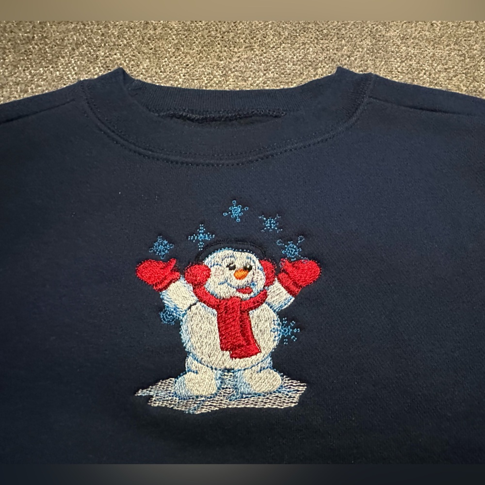 Vintage Snowman Toddler Sweatshirt
12 Mos. Unisex